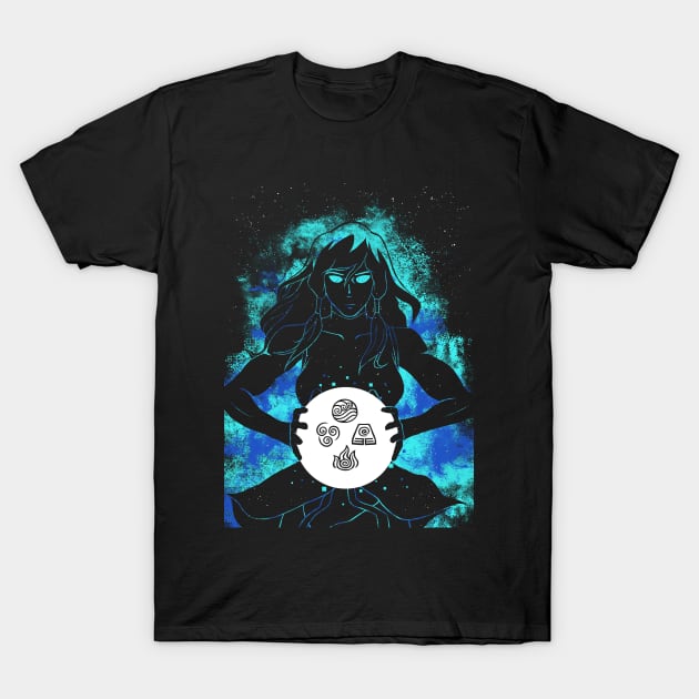 Cosmic Korra T-Shirt by Silentrebel